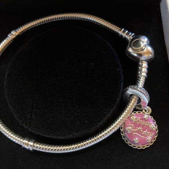 Pandora Bracelet w/ Charms - Picture 3 of 8